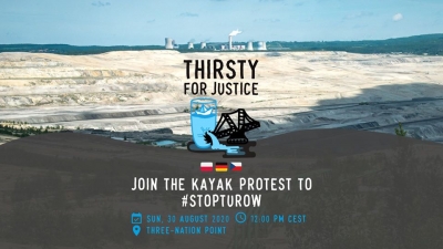 Thirsty for justice: tri-border kayak protest
