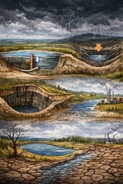 Ekspertyza: Podziemny ekran w Turowie nie zatrzymuje ucieczki wody. Rekultywacja odkrywki może potrwać ponad 100 lat