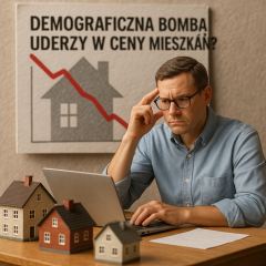 Demograficzna bomba uderzy w ceny mieszkań? Analityk nie ma wątpliwości