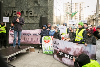 On March 1st communities from Poland threatened by coal mining urged Talanx subsidiaries to stop underwriting coal