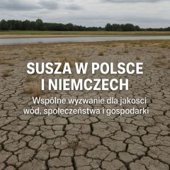 Drought in Poland and Germany – a shared challenge for water quality, society, and the economy